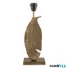 ALADDIN EU87841AB Lux & Belle Leaf Asztali lámpa (csak lámpatest) - Antique Brass Metal