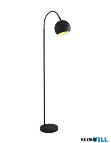 ALADDIN EU88011BK Calumn Arc Floor Lamp - Matt Black