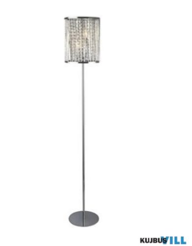 ALADDIN EU8932CC Elise 2Lt Floor Lamp - Chrome > Crystal Drops