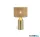 ALADDIN EU89745GO Pheobe 1Lt Table Lamp, Gold Metal with Rattan Shade