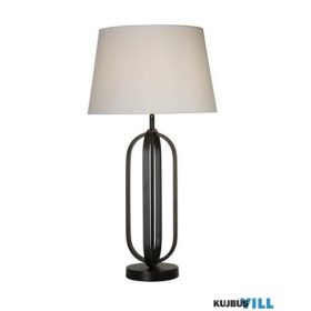   ALADDIN EU91101-1BKBO Table Lamp Base Only - Matt Black Metal