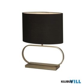   ALADDIN EU92102BK Sleek Table Lamp - Bronze Metal with Black shade