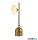 ALADDIN EU94040-1GO Pebble Table Lamp - Gold > White Oval