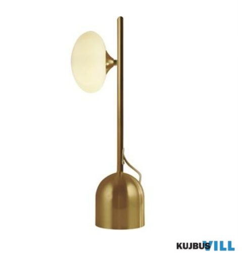 ALADDIN EU94040-1GO Pebble Table Lamp - Gold > White Oval