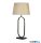 ALADDIN EU94101NA Modish Table Lamp - Matt Black Metal With Natural Shade