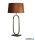 ALADDIN EU94101OR Modish Table Lamp - Matt Black Metal With Burnt Orange Shade
