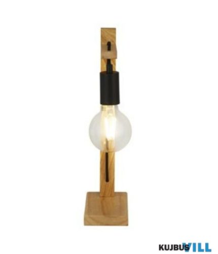 ALADDIN EU95041-1BR Woody Table Lamp - Black > Ash Wood