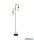 ALADDIN EU95041-2BR Woody 2Lt Floor Lamp - Wood > Black Metal