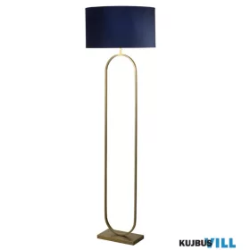   ALADDIN EU95102AZ Modish Floor Lamp Bronze Metal with Navy Shade