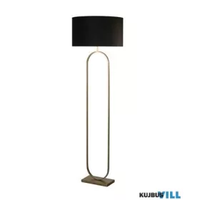   ALADDIN EU95102BK Modish Floor Lamp Bronze Metal with Black Shade