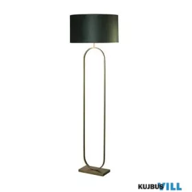   ALADDIN EU95102GR Modish Floor Lamp Bronze Metal with Green Shade