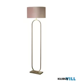   ALADDIN EU95102PI Modish Floor Lamp Bronze Metal with Pink Shade