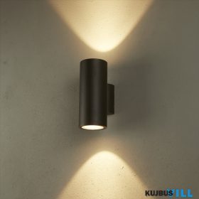  ALADDIN OD-CONP-G Connaught Plus Kültéri Fali lámpa, 2 x 14W 3000k, IP65