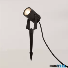   ALADDIN OD-FARP Farringdon Plus Spike Kültéri leszúrható lámpa, 15W , 3000k, 230v, 24deg, Black