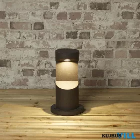   ALADDIN OD-GRO30-G Grosvenor Kültéri állólámpa I 30cm Bollard, 8w LED, 3000k, IP65, Graphite