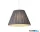 ALADDIN SO701936 Raye Taper Pleatsilk Shade 40Cm Charcoal