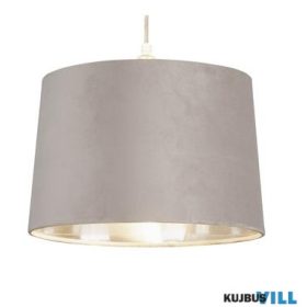 ALADDIN SO701941 Velvet Drum Shade 30Cm Mink