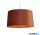 ALADDIN SO701943 VELVET DRUM SHADE 40CM BURNT ORANGE