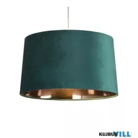 ALADDIN SO701945 VELVET DRUM SHADE 40CM EMERALD