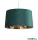 ALADDIN SO701945 VELVET DRUM SHADE 40CM EMERALD