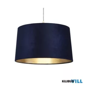 ALADDIN SO701947 VELVET DRUM SHADE 40CM NAVY