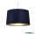 ALADDIN SO701947 VELVET DRUM SHADE 40CM NAVY