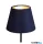 ALADDIN SO701952 Velvet Drum Shade 20Cm Navy