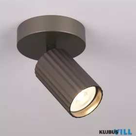 ALADDIN SP-ANN1-BZ Anna GU10 Fluted Spot lámpa, Bronze