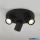 ALADDIN SP-SEL3R-B Selene 3 Round IP44 GU10, Sand Black
