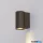ALADDIN WL-ANN1-BZ Anna GU10 Fluted Wall Light, Anodised Bronze Fali lámpa