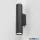 ALADDIN WL-ANN2-B Anna GU10 Fluted Up & Down Wall Light, Sand Black Fali lámpa