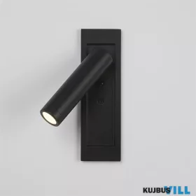   ALADDIN WL-MAR-B Marylebone Fali Olvasó lámpa Recessed LED Reading Light Black