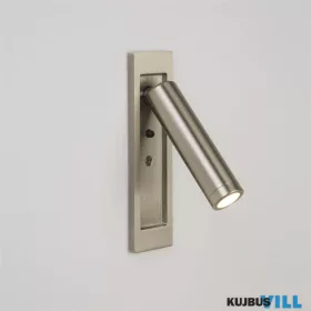   ALADDIN WL-MAR-SN Marylebone Fali Olvasó lámpa Recessed LED Reading Light Satin Nickel