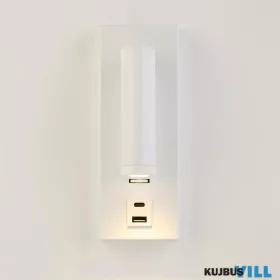   ALADDIN WL-MLW-W Marlow USB Reading Light Fali Olvasó lámpa, White