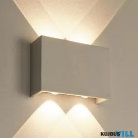   ALADDIN WL-SLO2-W Sloane LED Fali lámpa, 7W 3000k, TRIAC, Sand White
