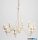 ALDEX 397P9 chandelier 8-point RÓŻA provance cream függeszték