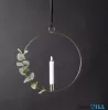 EGLO 063-44 Gyertyás függ.Ø30cm LED 1AA réz