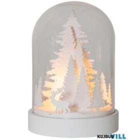 EGLO 064-94 Asztali dekor búrás erdő feh.3AA