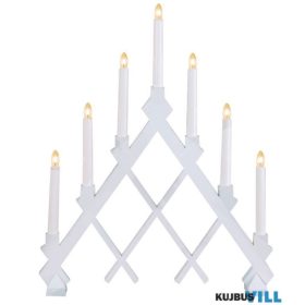 EGLO 155-48 Aszt.gyertyt.E10 7x3W feh.43x53cm