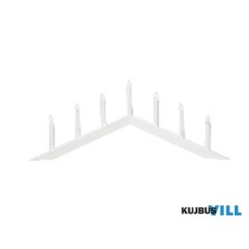 EGLO 219-95 Aszt.gyertyt.E10 7x3W feh.69x36cm