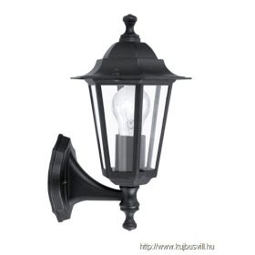 EGLO 22468 Kült.fali fel E27 1x60W fekete Laterna4