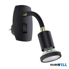 EGLO 300912 STECKDOSENSPOT/1 SW/MESSING 'PARRINI'