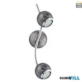 EGLO 31006 Szpot 2xGU10 3W LED n.nero/kr Bimeda