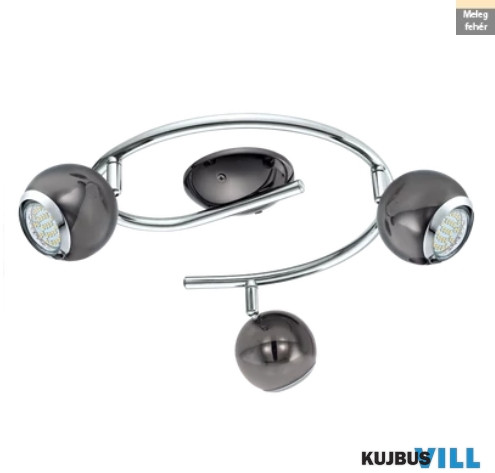 EGLO 31007 BIMEDA Szpot 3xGU10 3WLED nnero 29cm Bimeda