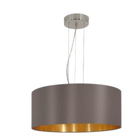 EGLO 31608 Text.függ E27 3x60W 53cm capp Maserlo