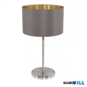 EGLO 31629 Maserlo textil asztali lámpa (világos szürke)