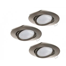 EGLO 31689 Led beépíthető szpot GU10 3x5W mnikkel