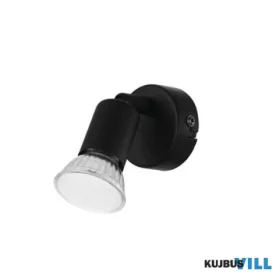 EGLO 32428 LED fali GU10 1x3W fekete Buzz-Led