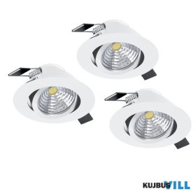 EGLO 33391 LEDbeép.spotØ88 4000K feh 3db Saliceto