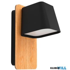 EGLO 390009 Fali E27 1x40W fekete/fa Ruscio